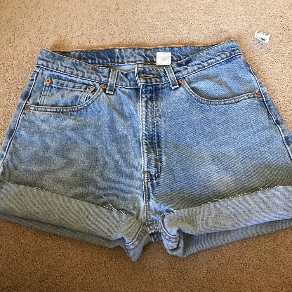 505 Levi Strauss Jean shorts!
